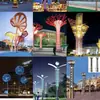 Luzes de Paisagismo Personalizadas pelo Fabricante para Comunidades Externas, Parques, Praças, Ruas e Jardins, Feitas de Alumínio 4m para Iluminação de Paisagismo e Jardim