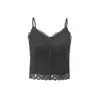 Top Puro Deseo con Tirantes de Encaje de Ballena A206, Moldeador y Definidor de Cintura, Se Puede Usar como Ropa Interior o Exterior, Top de Mujer de Alta Gama con Copas