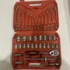 Juego de Herramientas de Llave de Vasos de 46 Piezas, Juego de Llaves para Reparación de Automóviles, Juego de Matraca de 1/4, Ferretería para el Hogar, Herramientas para Reparación de Automóviles