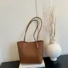 Bolsa Tote Casual Popular Tendência Moda Simples Grande Capacidade Ombro Único Axila Tecido Trama Cor Sólida Outono 2026