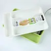 Divisor de Cajón de Cocina Caja de Almacenamiento para Cubiertos, Compartimento Integrado en Gabinete Doméstico para Cuchillos, Tenedores y Palillos, Organizador de Utensilios de Cocina