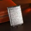 Estojo de Metal para Cigarros com Padrão Floral Vintage para 16 Cigarros Grossos, Caixa de Armazenamento de Cigarros com Tampa Articulada de Liga de Zinco Espessada Anti-Pressão