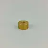 Base magnética de latón, base de cobre de fijación magnética, manguito cilíndrico de cobre con agujero pasante, herrajes personalizados mecanizados con precisión CNC