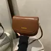 Bolsa Transversal Feminina Estilo Coreano Simples Retrô para Meninas Inverno 2025 Nova Tendência Estilo Japonês Simples Bolsa de Ombro Transversal