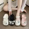 2026 Novo Estilo Sapatilhas de Ballet Fada Ins, Tamancos de Verão Modernos e Versáteis para Meninas, Tamancos Fofos e Versáteis