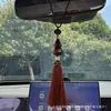 Colgante de calabaza de madera de durazno natural para coche, amuleto de paz, decoración de loto de madera de durazno para coche, regalo de bendición de área escénica de alta gama