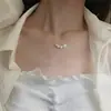 Collar de perlas al por mayor de fábrica 2022 Otoño Nuevo temperamento Joker Cadena de clavícula de alto sentido mujeres