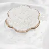 ABS Bege moagem de água destaque moldado imitação de pérola diy acessórios de joias pulseira feita à mão colar pingente grampo de cabelo