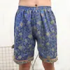 Pantalones de Vapor Khan para Hombre Pantalones de Baño talla extra Pantalones de Sauna Pantalones Grandes Pantalones con Abertura para Pies Pantalones de Baño de Pies Pantalones Cortos de Masaje para Salón de Belleza