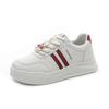 Nova Coleção Primavera 2025 Sapatos de Massagem para Pés Vibratórios Magnéticos Multifuncionais Tênis Casuais de Couro Brancos Versáteis