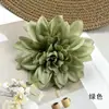 Novo cacto de flor artificial cabeça de crisântemo DIY flor de seda pequeno material de grampo de cabelo de crisântemo ornamento pequeno para fotografia em casa