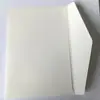 En stock B6 sobre horizontal pegamento de saliva 120g papel kraft blanco para hacer impresión a color china occidental 3 sobre