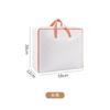 Bolsa de Almacenamiento para Colcha de Malla Transparente Empaque Impermeable Bolsa para Mudanzas Tela Engrosada Ropa de Temporada Artículos Varios Bolso de Mano