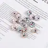 Botones Redondos Estilo Coreano Retro Flor de Rosa Pequeña Fragante Botones para Camisa Suéter Botones para Mujer Fabricante Venta al por Mayor