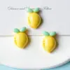 Venta Caliente Lindos Aguacate Limón Zanahoria Fruta Resina Accesorios para el Cabello al por Mayor Pj1307