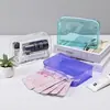 Bolsa de Cosméticos Impermeable de PVC Transparente Colorida, Monedero con Cremallera Portátil para Viaje, Diseño de Bolsa de Maquillaje Personalizada