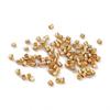 Cilindro de cobre de ouro 14K pode ser fixado tubo de posicionamento plano pingente pulseira colar handmade diy joias acessórios atacado