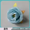 Cabeza de flor de camelia artificial tela de seda decoración del hogar diy hecho a mano estilo nacional accesorios para el cabello ambientación de boda utilería para fotografía de flores artificiales