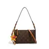 Bolso de Mujer Estilo Nuevo, Bolso de Hombro de Gama Alta, Gran Capacidad, Bolso Cruzado con Monograma Sencillo, Bolso Tote Cuadrado Pequeño Retro Europeo y Americano