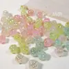 Cuentas Retorcidas con Lámina de Oro DIY Colorido Accesorios para Joyería Hecha a Mano Accesorios Materiales Cadena para Teléfono Móvil Hecha a Mano Collar Pendientes Colgante