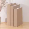 Linho Liso Estilo Chinês Livro Falso Decoração de Livro Departamento de Vendas Estante Modelo Artificial Adereço de Sala Modelo de Livro