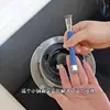 Cepillo Multifuncional para Limpieza de Ranuras para Estufa de Cocina, Cepillo para Estufa de Gas, Cepillo Pequeño de Acero para Eliminar Manchas, Cepillo para Estufa de Gas sin Cepillo en Esquinas Muertas