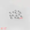 Aleación Chapada en Plata Real Base de Flor Accesorios para Hacer Joyería DIY a Mano Cuentas Accesorios para Pulseras Estilo Chino Espaciador