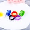 Anillo de Silicona Anillo de Silicona Deportivo Joyería Europea y Americana para Hombres y Mujeres Anillo de Pareja Anillo de Goma Luminoso Anillo