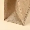 Bolsa de Lona Lista para Usar DIY Canvas Bolsa Navideña Pintada a Mano Ecológica Resistente a Rayones Personalizable