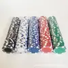 11.5g Ficha de Moneda Poker Texas Hold'Em Ficha de Poker Puntos Juego Moneda Pequeña de Seis Puntos Baccarat Ficha Pieza
