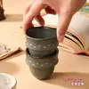 Xícara de café árabe personalizada, Xícara pequena de chá em forma de V com avelã turca, Xícara de camelo para café árabe feito à mão do Oriente Médio