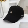 Gorra de Béisbol Bordada con Letras Nueva para Primavera y Verano para Mujer, Protección Solar, Versátil, Adelgazante de Rostro, Transpirable, Gorra de Pico de Pato para Otoño para Hombre