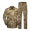 Traje ao ar livre de 728 peças para homens, manga longa, uniforme de instrutor de treinamento ao ar livre, traje de camisa tática camuflada, fabricante, atacado