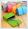 Fabricante Produz Bolsas de Armazenamento Digital de Feltro para Cabos de Dados, Mouse, Power Bank, Portátil e Multifuncional