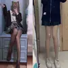 Medias de Seda Blanca Lolita Negro Puro Seda 190cm Hombres y Mujeres Primavera y Verano Más Largas Tallas Grandes Seda Blanca