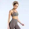Sujetador Deportivo Dinámico con Tirantes Cruzados, Sujetador de Fitness, Chaleco de Yoga con Almohadillas en el Pecho, Estilo Chaleco