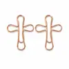 Clips de Papel Creativos de Metal de Colores con Forma de Cruz, Papelería de Oficina, Regalo, Clips de Almacenamiento al por Mayor