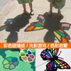 Celofán de color lámina de plástico transparente jardín de infantes niños hecho a mano duro DIY película transparente papel plástico película de PVC