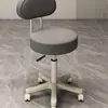 Salón de Belleza Barbería Taburete Especial Peluquería Manicura Maquillador Taburete Grande de Trabajo con Ruedas Silla para el Hogar Tocador Silla Giratoria