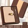 Caja de Regalo para Portátil Set Personalizado de Negocios 70% de descuento Regalo Corporativo Cuaderno de Hojas Sueltas A5 Hebilla Magnética de Gama Alta Bloc de Notas Grueso