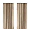 Cortinas de Chenille de Lado Único para Blackout em Quarto e Sala de Estar, Estilo Francês Creme, Tecido de Cortina com Blackout Total Atacado