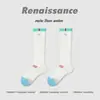 Calcetines de Compresión para Pantorrilla Renaissance Sports para Mujer, Malla Fina Transpirable de Verano, Calcetines Largos para Correr y Ciclismo