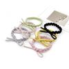 Accesorios para el cabello de estilo coreano, banda para el cabello básica, sencilla y combinable, color sólido, cuerda para el cabello de alta elasticidad, lazo para el cabello personalizado, banda de goma, tocado