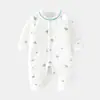 Mameluco Acolchado para Bebé, Calentito para Otoño e Invierno, Pelele Sin Costuras, Traje Delgado de Algodón Engrosado para Gatear, Ropa de Una Pieza para Niños