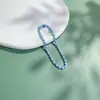 10cm.12cm Llavero de Cuentas Onduladas Colgante para Bolso Colgante de Llave Hecho a Mano DIY Cadena para Llaves Accesorios de Joyería Listos para la Venta
