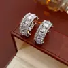 Pendientes Vintage de Segunda Mano con Circonita y Perla Lujo Accesible Exquisitos Pendientes de Gama Alta Diseño de Pendientes de Nicho Venta al por Mayor