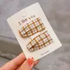 Pasador de Moda Infantil para Niña Fácil de Usar Pin BB Pinza Pequeña Pinza para Acabado de Cabello Suelto de Bebé Pinza para Flequillo