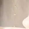 Colar Europeu e Americano de Zircônia Multicolorido para Mulheres com Design de Nicho Estilo Ins Camada Dupla Luxo Acessível Corrente de Clavícula Não Desbota