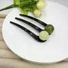 Pasador Sencillo de Tres Puntas con Perlas, Nuevo Estilo Chino, Accesorio para el Cabello de Uso Diario para Mujeres, Herramienta para Peinar Moños, Pasador