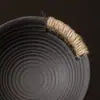 Aquecedor de Chá Cerâmico Rústico Estilo Japonês, Pequeno Fogareiro para Aquecer e Manter o Chá Quente, Aquecedor de Bule de Chá, Base Isolante